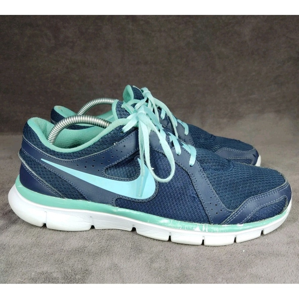 Nike Flex Experience RN2 Women's Size 12 Blue‎ Athletic Running Shoes 599548-401